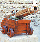 Старинные пушки форта Аль-Фахиди — Дубайский музей